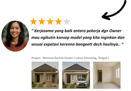 renovasi rumah cluster